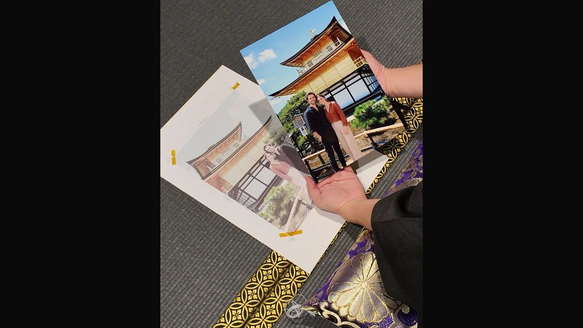 Transfer printing onto dedicated paper